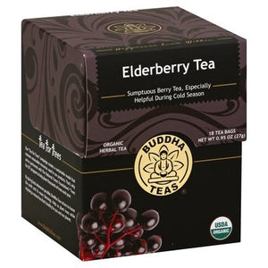 Buddha Teas Elderberry Tea 6/18 Bag [UNFI #63135]