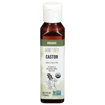 Aura Cacia Castor Oil 4 Oz [UNFI #71635] T