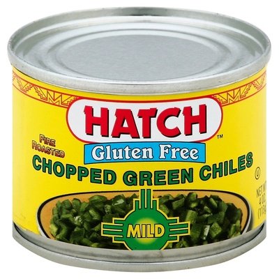 Hatch Chile Green Chiles Peeled/Chopped/Mild 24/4 Oz [UNFI #62062]