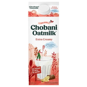 Chobani Extra Creamy Plain Oat Beverage 6/52 Oz [UNFI #04257]