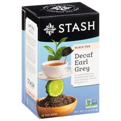 Stash Tea Earl Grey Decaf 6/18 Bag [UNFI #29297]