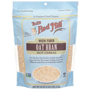 Bobs Oat Bran Hot Cereal 4/18 OZ [UNFI #19849]