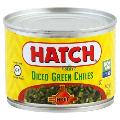 Hatch Chile Green Chilies Hot Diced 24/4 Oz [UNFI #36649]
