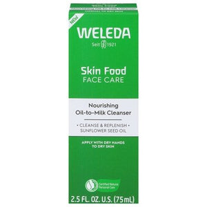 Weleda Oil-To-Milk Face Cleanser 2.5 Oz [UNFI #52900] T