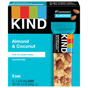 Kind Almond & Coconut Bar 6/6/1.4 OZ [UNFI #25446]