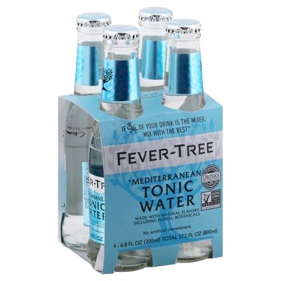 Fever-Tree Mediterranean Tonic Water 6/4/6.8 Oz [UNFI #27729] T