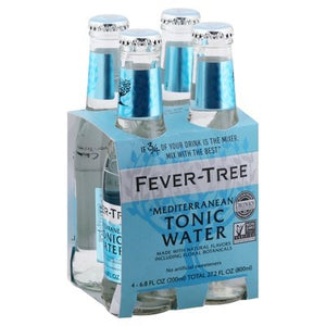 Fever-Tree Mediterranean Tonic Water 6/4/6.8 Oz [UNFI #27729] T