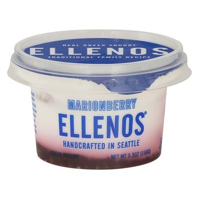 Ellenos Marionberry Greek Yogurt 8/5.3 Oz [UNFI #37224]