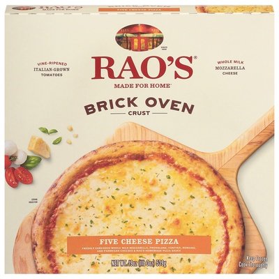 Raos 5 Cheese Brick Oven Pizza 12/19 Oz [UNFI #01657]
