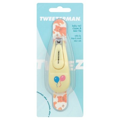 Tweezerman Baby Nail Clipper With File 1 Ct [UNFI #60042] T