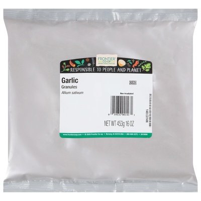Frontier Nat Prod Co-op Garlic Granulated 1 Lb [UNFI #34125]
