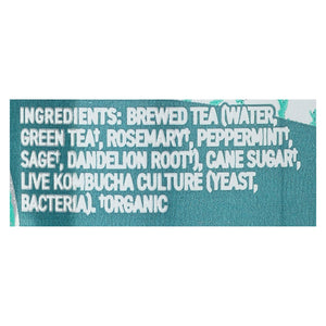 Brew Dr Kombucha Clear Mind 6/4/12 Oz [UNFI #94778]