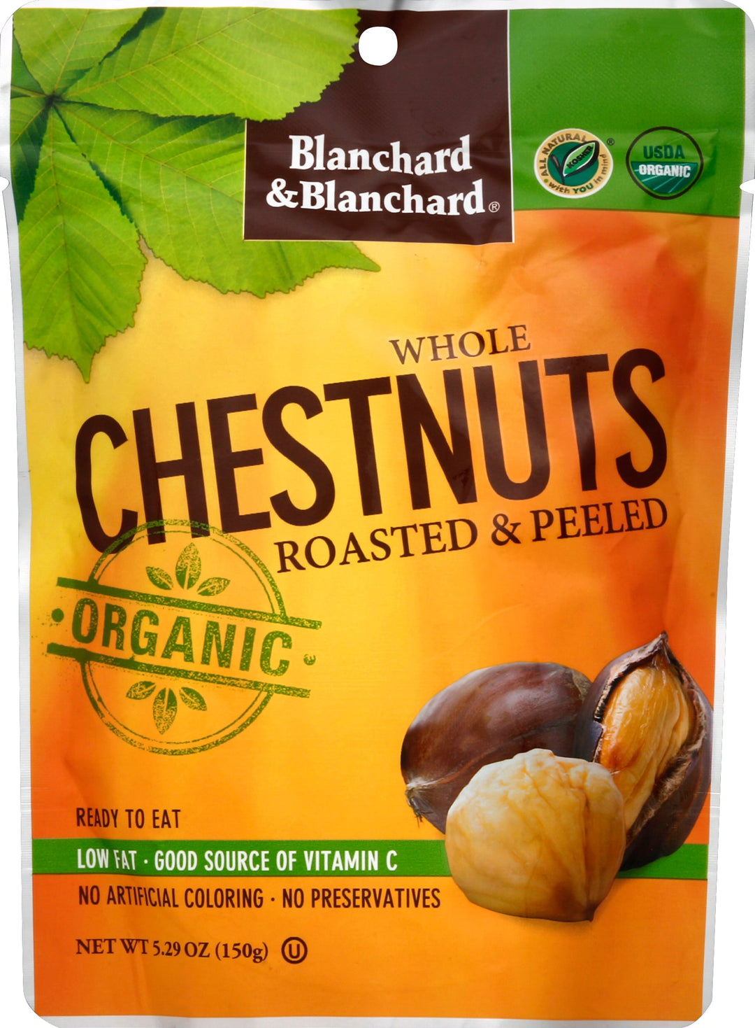 Blanchard & Blanchard Chestnuts Roasted & Peeled Og2 12/5.2 OZ [UNFI #48080]