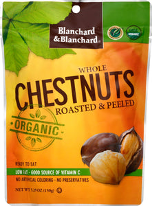 Blanchard & Blanchard Chestnuts Roasted & Peeled Og2 12/5.2 OZ [UNFI #48080]
