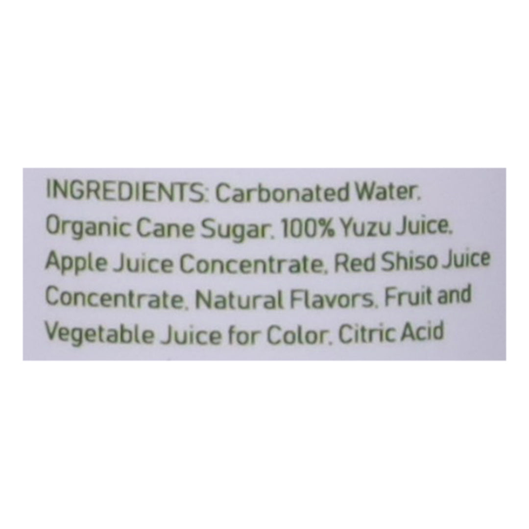 Moshi Red Shiso Apple Yuzu 12/12 Oz [UNFI #24846] T