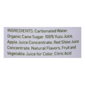 Moshi Red Shiso Apple Yuzu 12/12 Oz [UNFI #24846] T