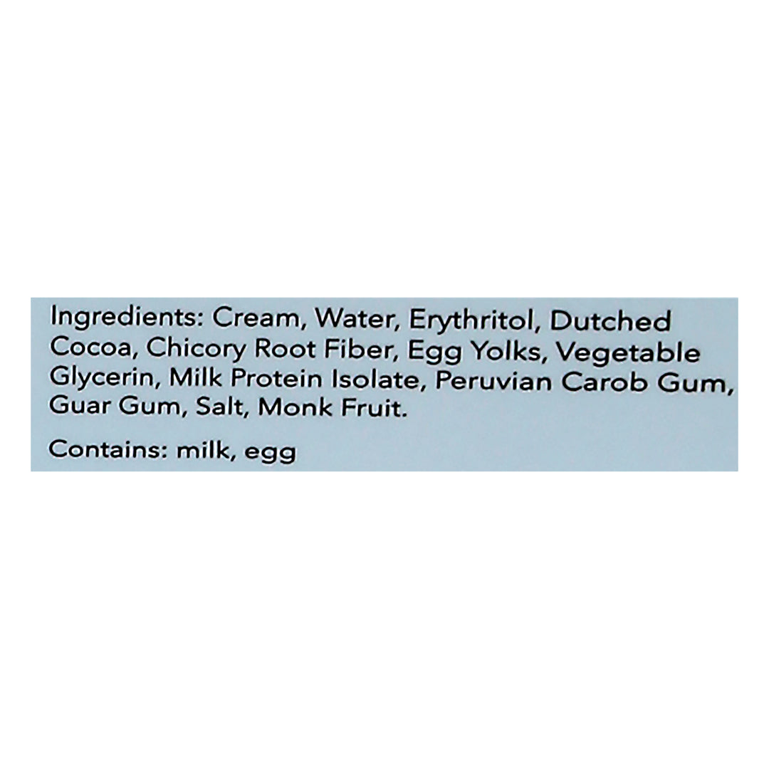 Rebel Ice Cream Chocolate 8/1 Pint [UNFI #71641]