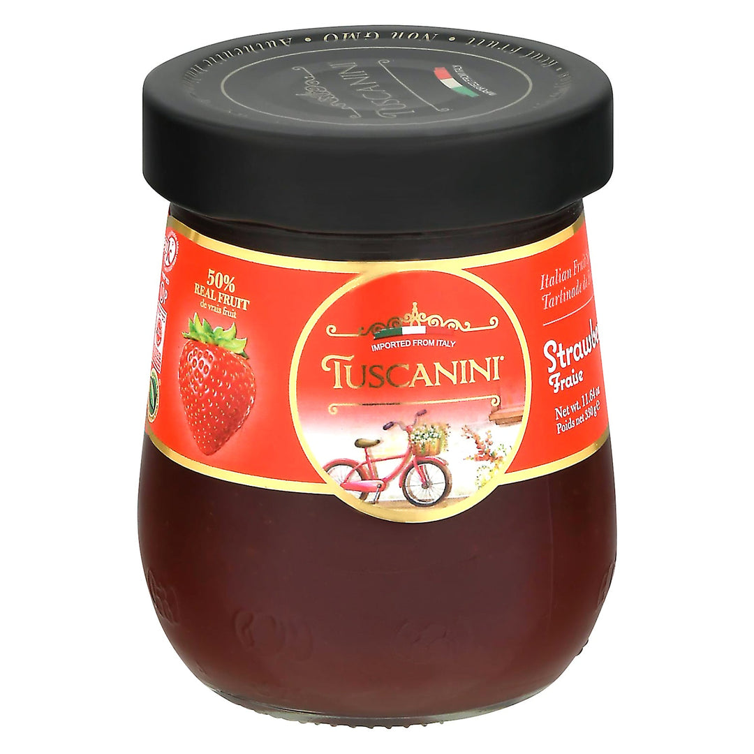 Tuscanini Strawberry Preserves 12/11.64 OZ [UNFI #07895]