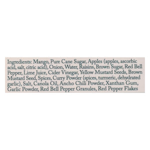 Stonewall Kitchen Mango Fresh Chutney 12/8.5 Oz [UNFI #32668]