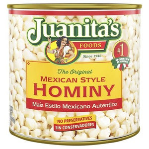 Juanitas Foods Mexican Style Hominy 12/25 Oz [UNFI #87389]