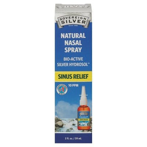 Sovereign Silver Sinus Relief Spray 10 Ppm 2 Oz [UNFI #48058] T