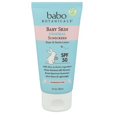 Babo Botanicals Baby Skin Spf 50 Lotion 3 Oz [UNFI #45693] T