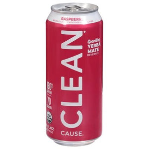 Clean Cause Raspberry 12/16 Oz [UNFI #88768] T