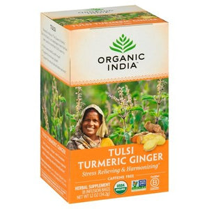 Organic India Tumeric Ginger 6/18 Ct [UNFI #59411] T