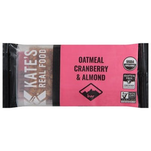 Kates Real Food Oatmeal Cranberry Almond 12/2.2 Oz [UNFI #00971]