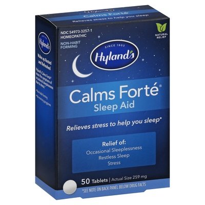 Hylands Sleep Aid,Calm Forte 50 Tab [UNFI #59626] T
