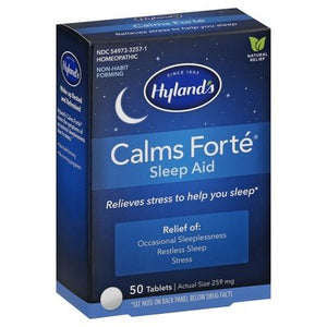 Hylands Sleep Aid,Calm Forte 50 Tab [UNFI #59626] T