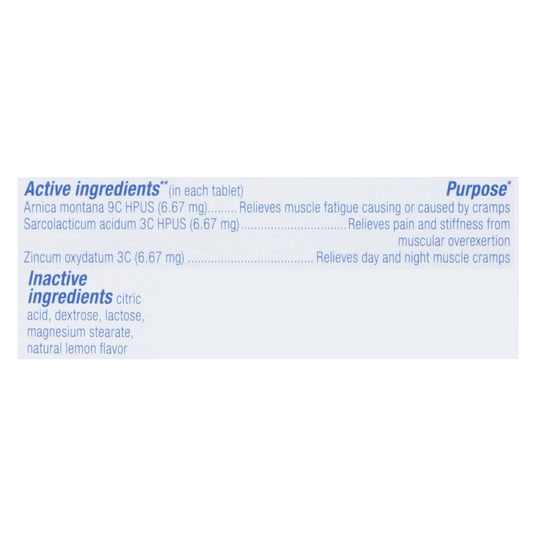 Boiron Arnicare Tablts/Legcramprelief 3 Ct [UNFI #26951] T