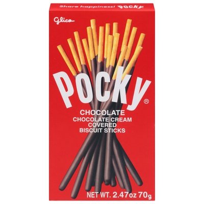 Glico Pocky Biscuit Sticks Chocolate 10/2.46 Oz [UNFI #24586]