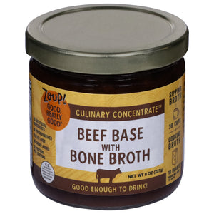 Zoup! Good Really Good Beef Base Bone Broth 6/7 Oz [UNFI #85244]