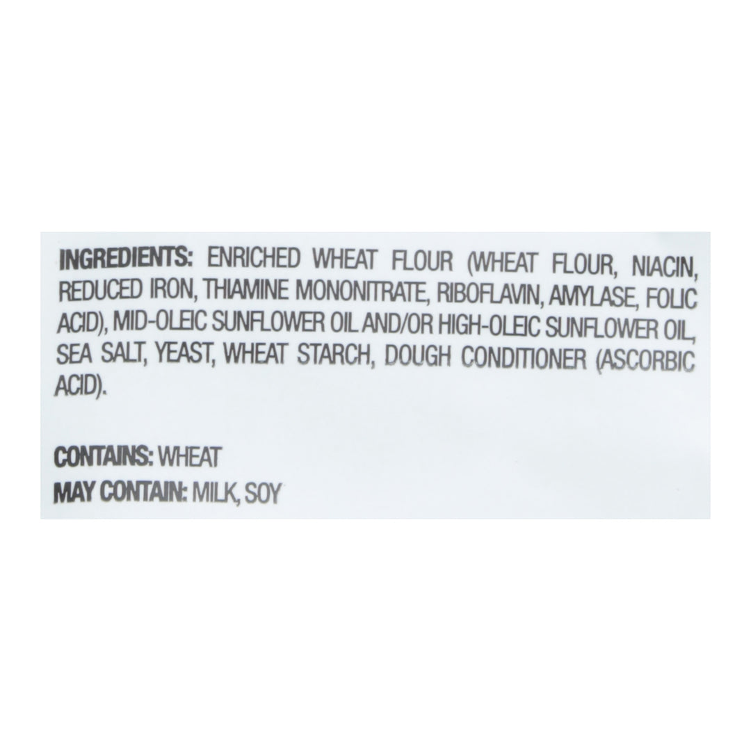 Pretzelized Pita Chip Sea Salt 12/7 Oz [UNFI #33930]