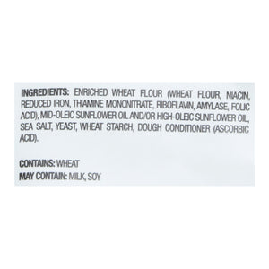 Pretzelized Pita Chip Sea Salt 12/7 Oz [UNFI #33930]