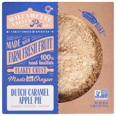 Willamette Valley Pie Co Dutch Caramel Apple 4/40 OZ [UNFI #09528]