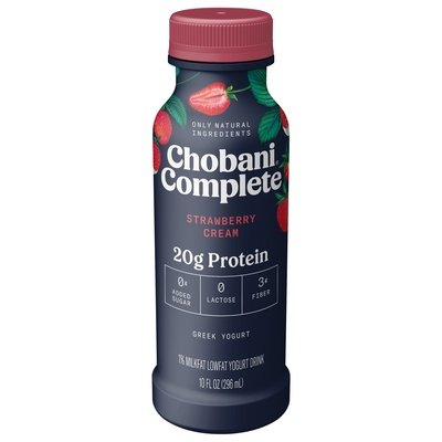 Chobani Strawberry Cream 8/10 Oz [UNFI #71248]