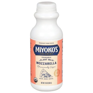 Miyokos Creamery Liquid Pizza Mozzarella 6/16 Oz [UNFI #16709]