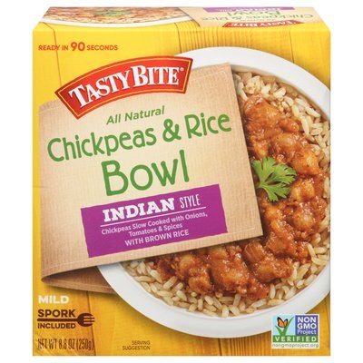 Tasty Bite Chickpeas & Rice Bowl 6/8.8 Oz [UNFI #00717]