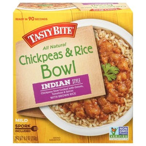 Tasty Bite Chickpeas & Rice Bowl 6/8.8 Oz [UNFI #00717]