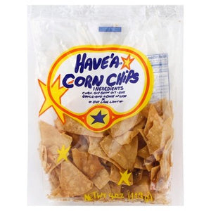 Havea Natural Foods Corn Chips 24/4 Oz [UNFI #35570]