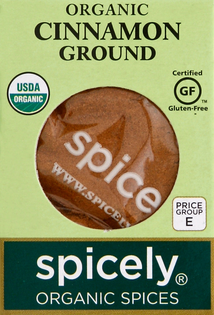 Spicely Organics Cinnamon Ground 6/.45 Oz [UNFI #14252]