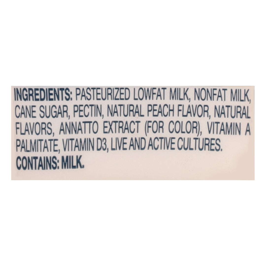 Lifeway Peach 6/8 Oz [UNFI #02093]