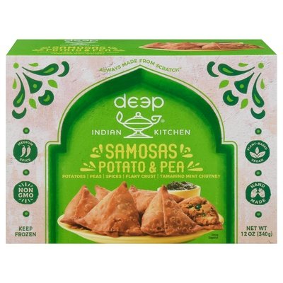 Deep Samosa W/Cutney,Potato,Pea 6/12 Oz [UNFI #77455]