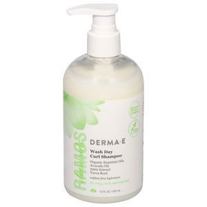 Derma E Ramos Wash Day Curl Shampoo 12 Oz [UNFI #50435] T