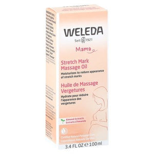 Weleda Stretch Mark Massage Oil W/Pump 3.4 Oz [UNFI #49245] T