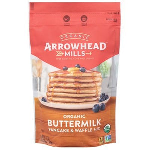 Arrowhead Mills Pancake Waffle Mix Buttermilk 6/22 Oz [UNFI #50353]