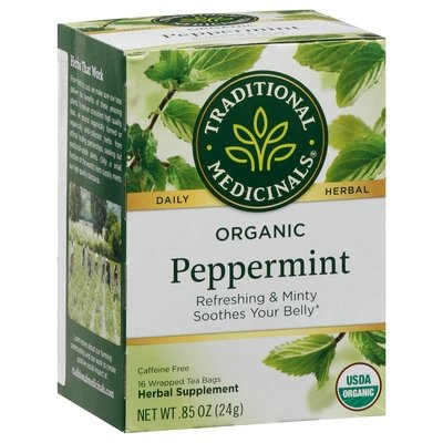 Traditional Medicinals Peppermint 6/16 Bag [UNFI #29056] T