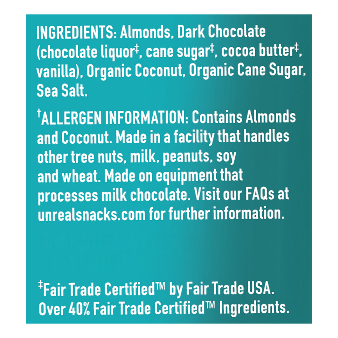 Unreal Dk Chocolate Coconut Covered 6/4 Oz [UNFI #33898]